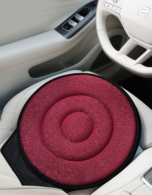 Load image into Gallery viewer, SpinEase™ 360° Rotating Memory Foam Seat Cushion – Sit, Swivel &amp; Go with Zero Effort
